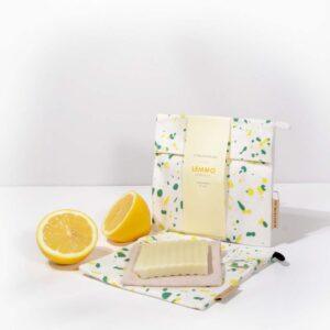 Seifenbeutel mit Seife