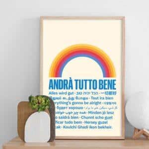 Poster «Andrà tutto bene»