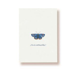 Karte Mariposa Happy Birthday